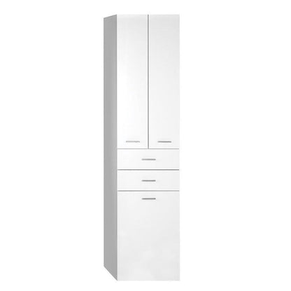 ZOJA/KERAMIA FRESH Hochschrank mit Wäschekorb 50x184x29cm, weiß