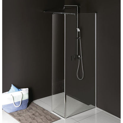 MODULAR SHOWER Seitenwand (B) für Montage an Modul 2, 1200mm, rechts