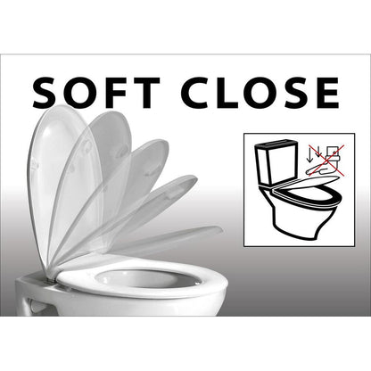 IMALA WC-Sitz, SLIM, Soft Close, Easy Take, Weiß