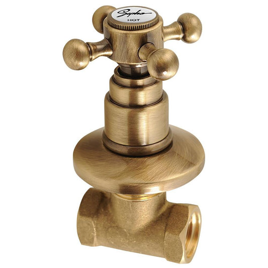 ANTEA Unterputzventil, Warm, bronze