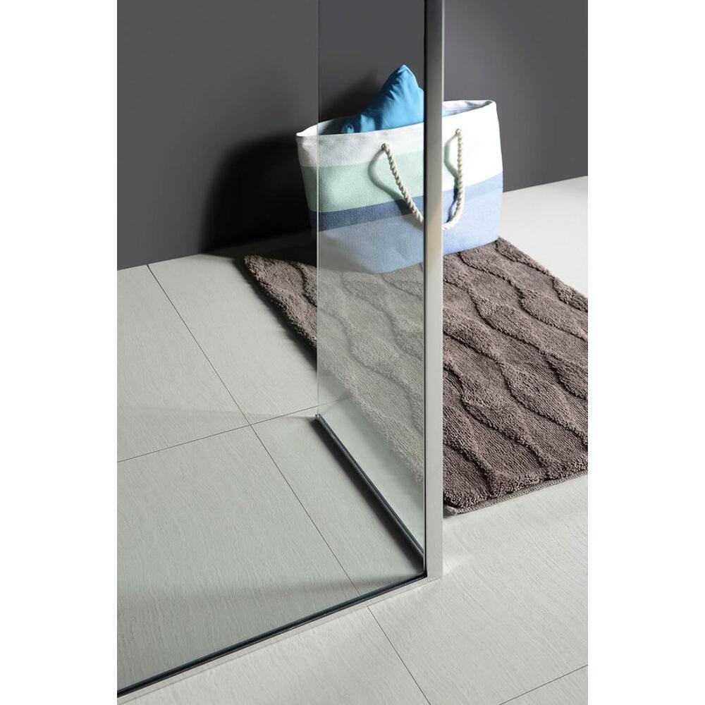 MODULAR SHOWER Seitenwand (B) für Montage an Modul 2, 1000mm, links