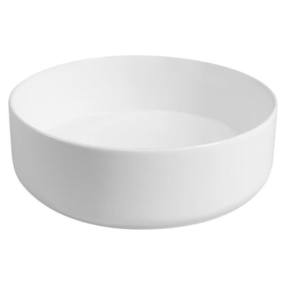 INFINITY ROUND Aufsatzwaschbecken, Durchmesser 36 cm, weiss matt