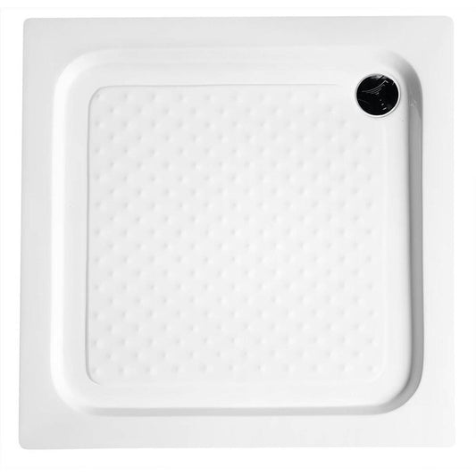 Selbsttragende Acryl-Duschwanne, Quadrat 90x90x15cm