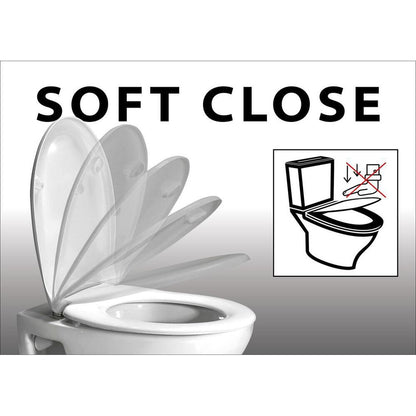 VERMET WC Sitz, Soft Close, Easy Take, Weiß