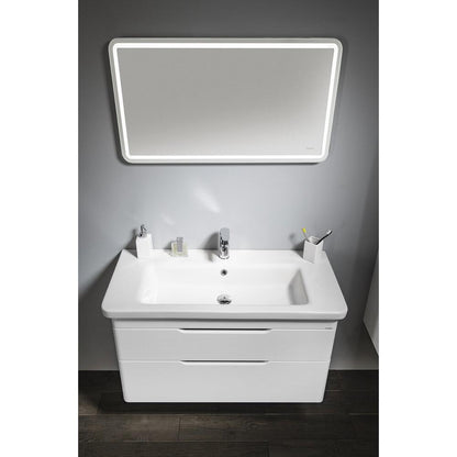 ELLA Waschbeckenschrank 95,7x50x42,8cm, weiss