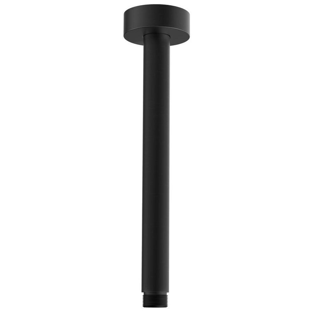 Decken-Duscharm, Rund, 200mm, Schwarz matt