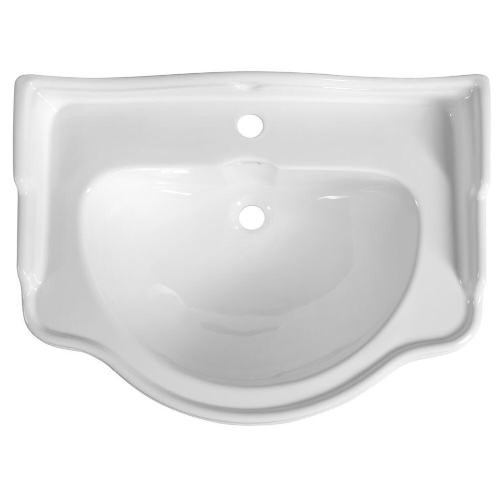 RETRO Keramik-Waschtisch 73x54cm, weiß