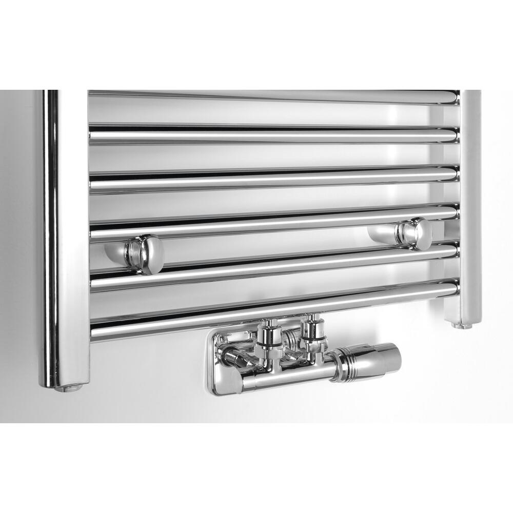 ALYA Badheizkörper gerade 500x803mm, Mittelanschluss, 200W,Chrom