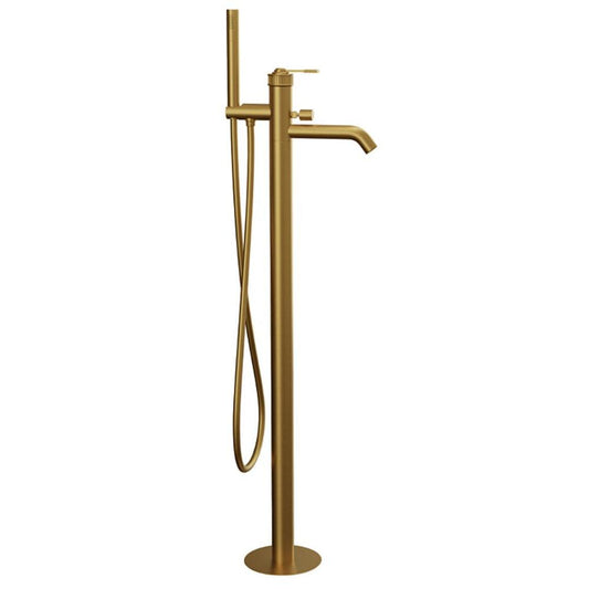 VERSI Freistehende Wannenarmatur, Bronze