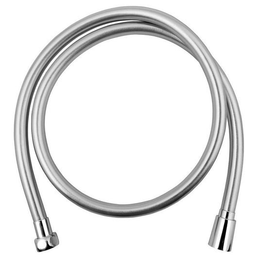 SOFTFLEX Plastik-Duschschlauch, 120cm, Metallic-Silber/Chrom
