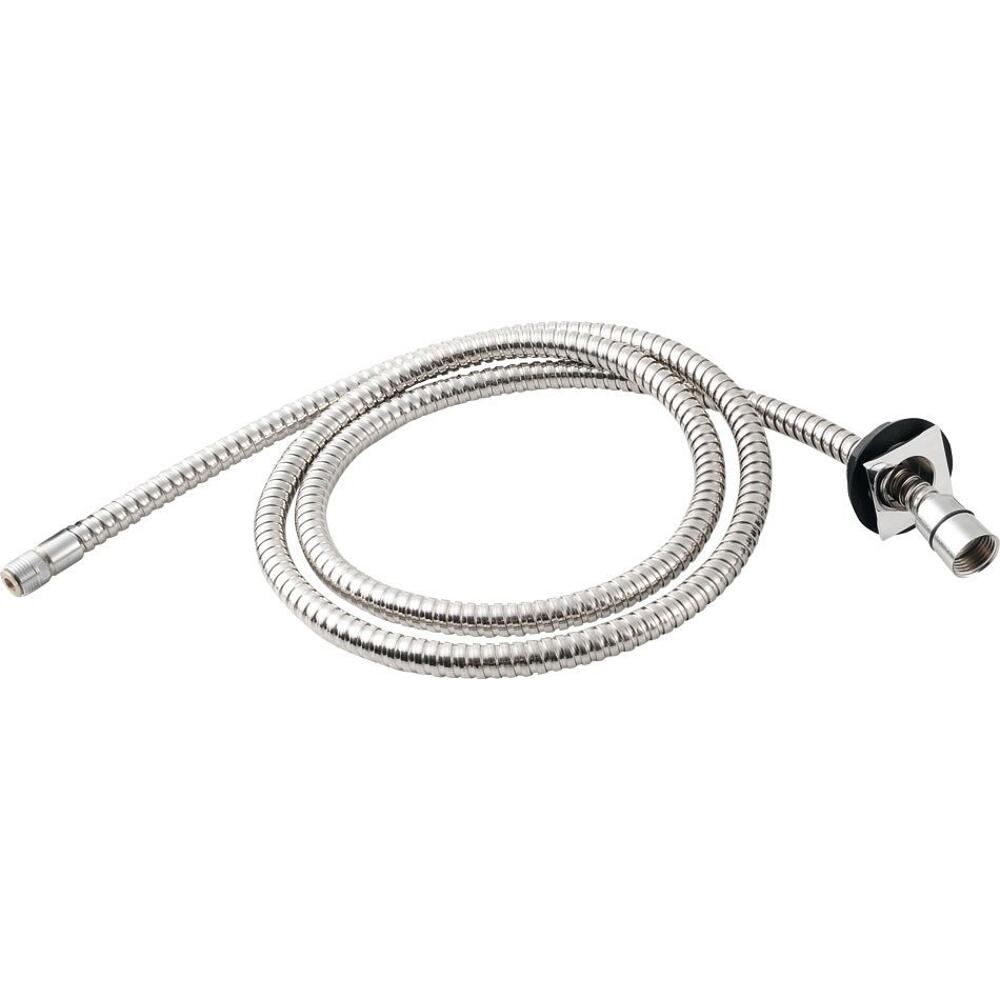 Durchführung eckig, inkl. Schlauch  F1/2"-M3/8", Chrom