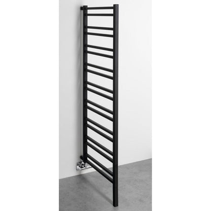METRO SPACE Raumteiler-Badheizkörper 550x1430 mm,500W, schwarz matt