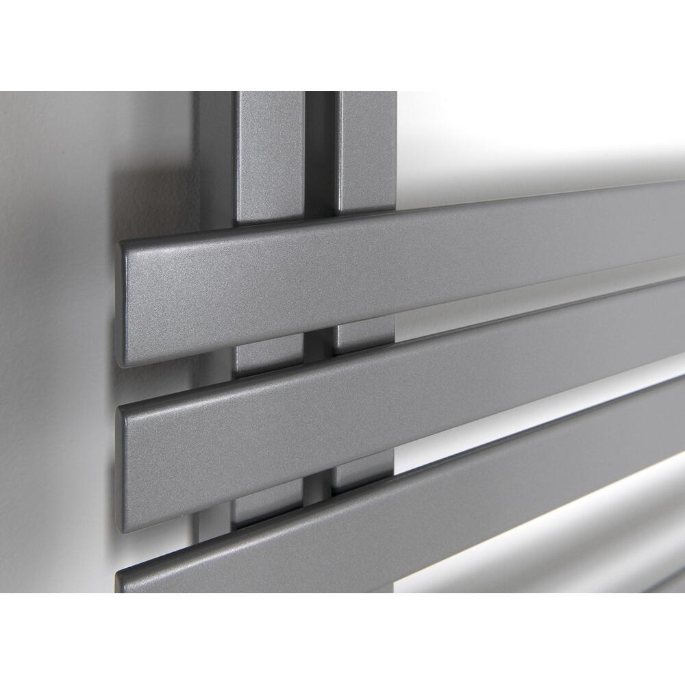 SILVANA Badheizkörper 600x1500 mm, Silber metall