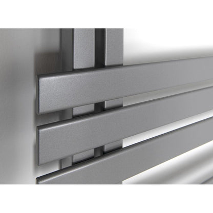 SILVANA Badheizkörper 600x1500 mm, Silber metall