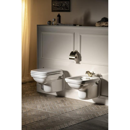 WALDORF Hänge-Bidet 37x55cm, weiß