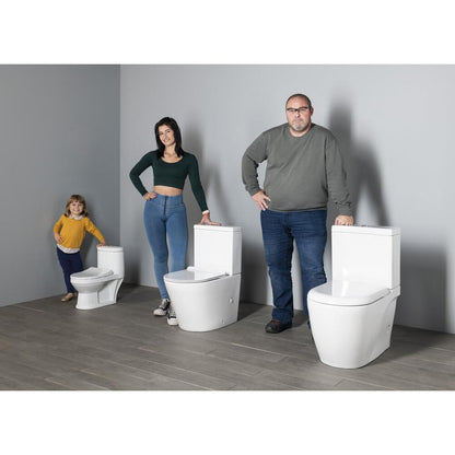 PETIT Kinder-WC Kombi, Abgang senkrecht/waagerecht, Weiß