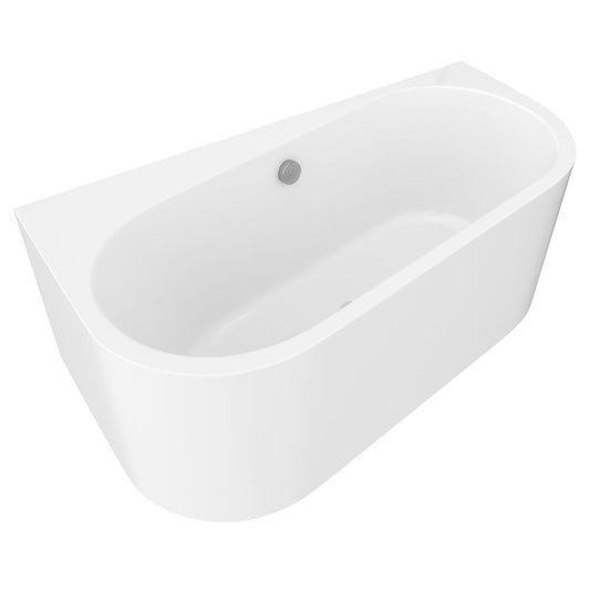 ASTRA WDL MONOLITH wandstehende Badewanne 160x85x60cm, weiß