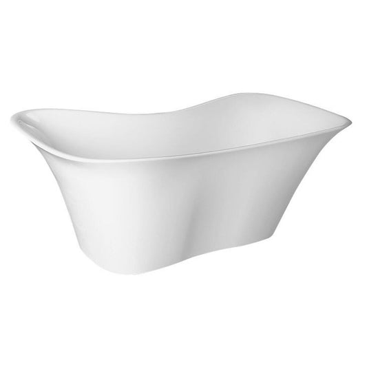 FLORA Gußstein-Badewanne 180x80x67cm, weiß