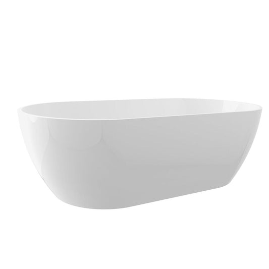 REDUTA Freistehende Badewanne 171x81x46cm, weiß