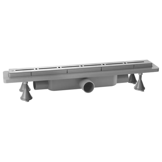 RENOVA ECO LINE Bodenrinne mit Rost aus Edelstahl, L-700, DN40