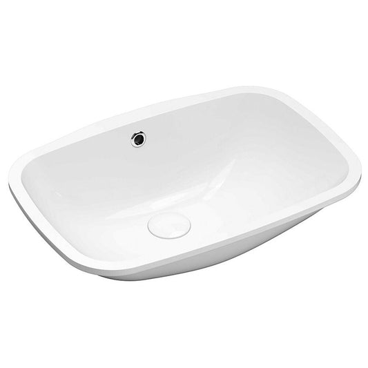NUVO Unterbau Keramik-Waschtisch, 55x38cm, Weiß