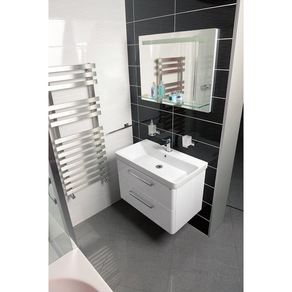 THEIA Unterschrank 75,6x50x44,2cm, 2xSchublade, weiß