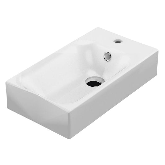 CENTO Keramik-Waschtisch 45x25cm, weiß