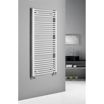 ORBIT Badheizkörper mit seitlichem Anschluss 600x1320 mm, Weiß