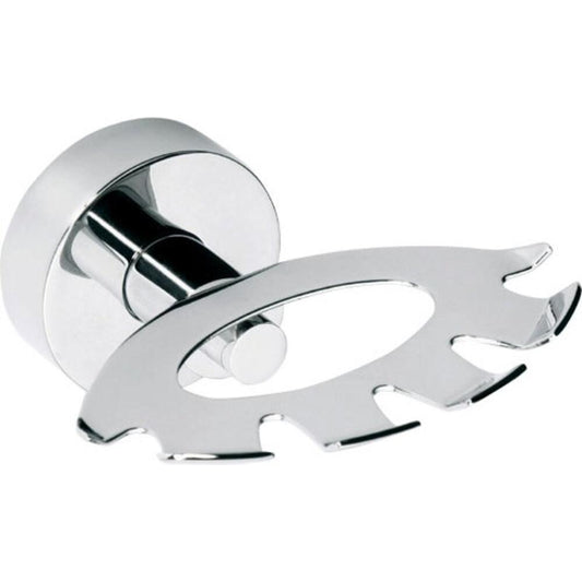 X-ROUND Bürstenhalter, Chrom
