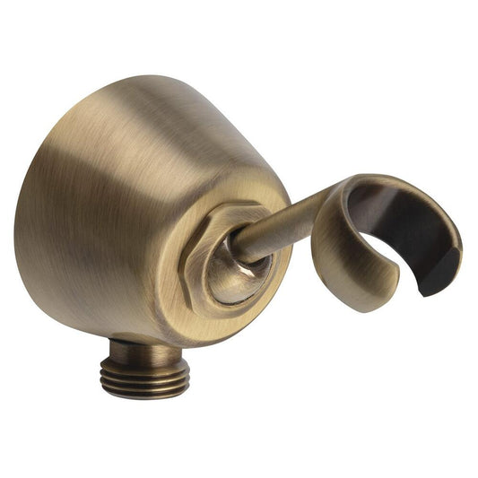 Duschanschluss mit Brausehalter, bronze