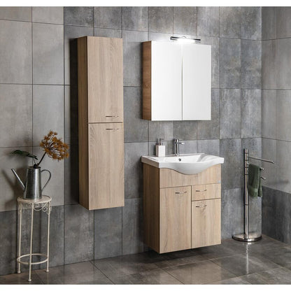 ZARA 65 Keramik-Waschbecken 64,5x46cm, Weiß