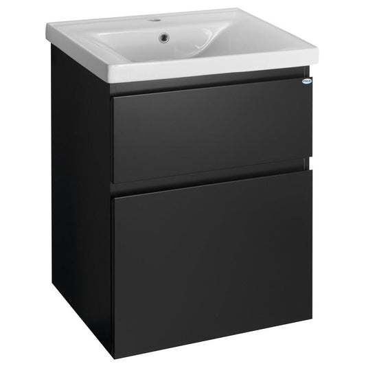 ALTAIR Unterschrank 57x72,5x45cm, schwarz matt