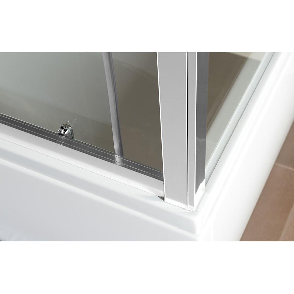 DEEP Duschtür 1500x1650mm, Klarglas