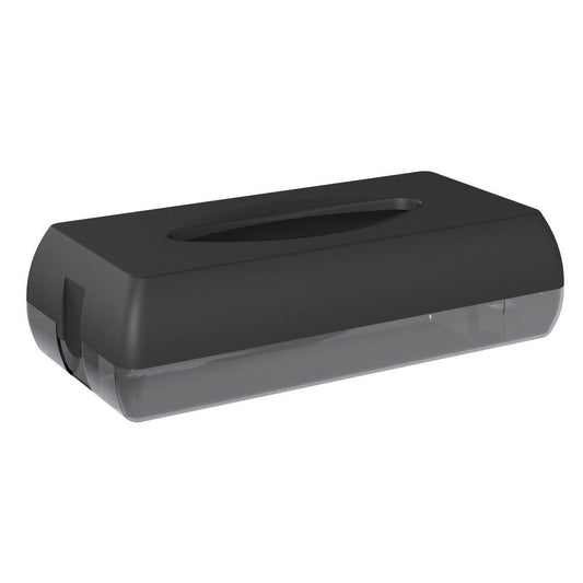 COLORED Papiertuchspender 27x13x7cm, ABS, Soft Touch, Schwarz matt