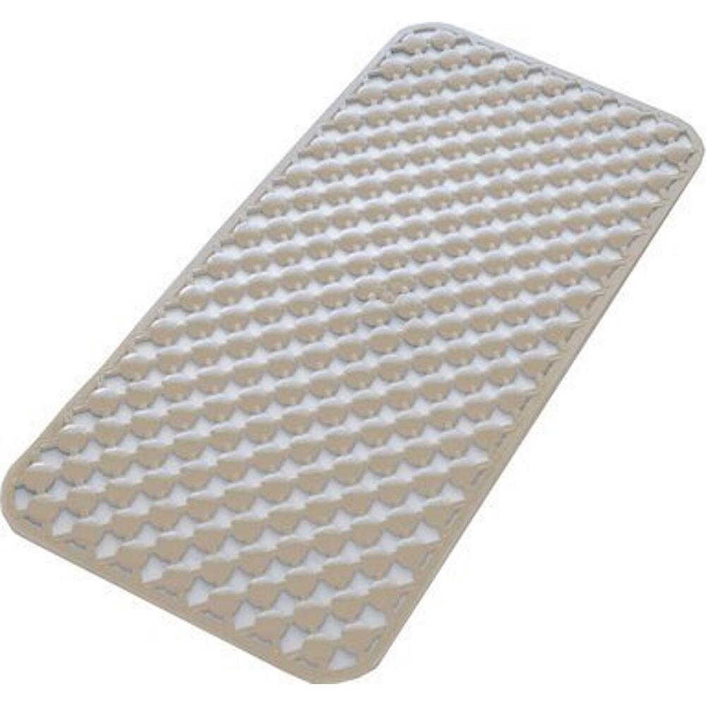 GEO Wanneneinlage 36x71 cm Gummi, Anti-Rutsch, Kautschuk, beige