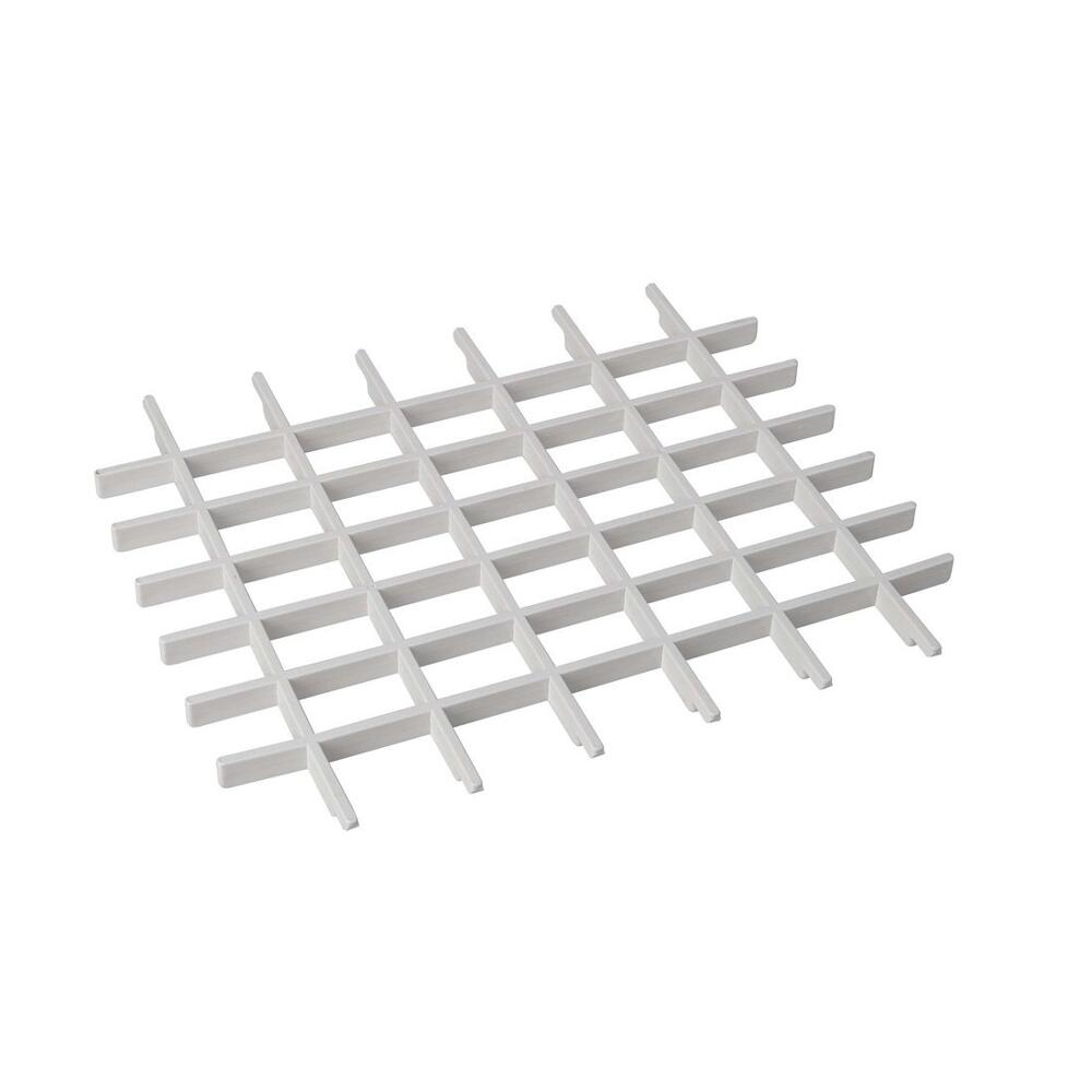 Universal-Gitter für Hänge-Ausgussbecken, Kunststoff, Weiß