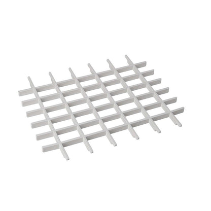 Universal-Gitter für Hänge-Ausgussbecken, Kunststoff, Weiß