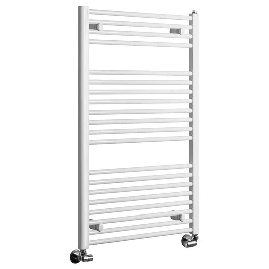 DIRECT Badheizkörper mit seitlichem Anschluss 600x960 mm,500W, Weiß