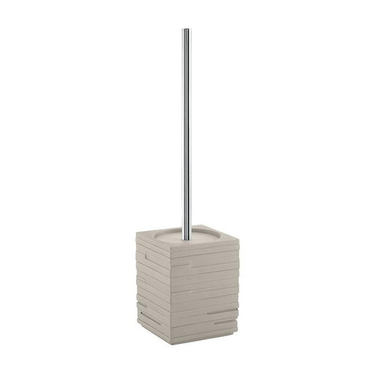 QUADROTTO stehende WC-Bürste, tortora