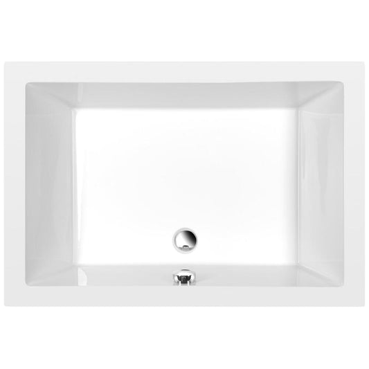 DEEP Duschwanne 110x75x26cm, weiß,
