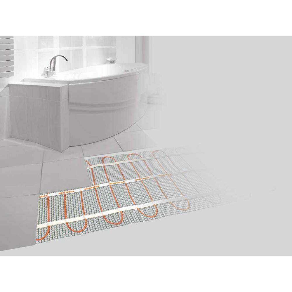 WARM TILES elektrische Fußbodenheizung, 0,8m2, 130W, zweiadrig