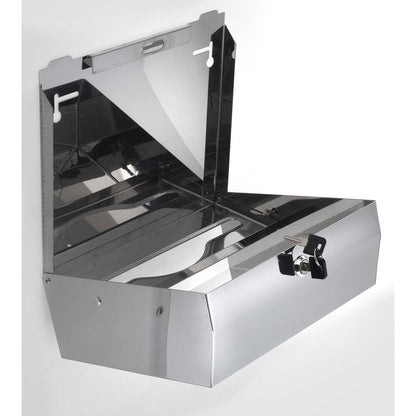 Papierhandtuchspender 270x265x115mm, polierter Edelstahl