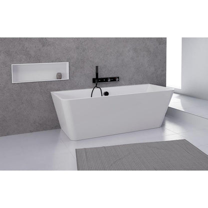 LIBERTA D Badewanne 170x78x60cm, Weiß