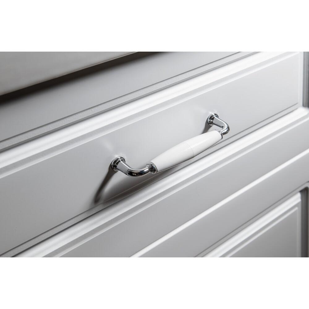 FAVOLO Hochschrank mit Wäschekorb 40x150x31cm, Weiß matt