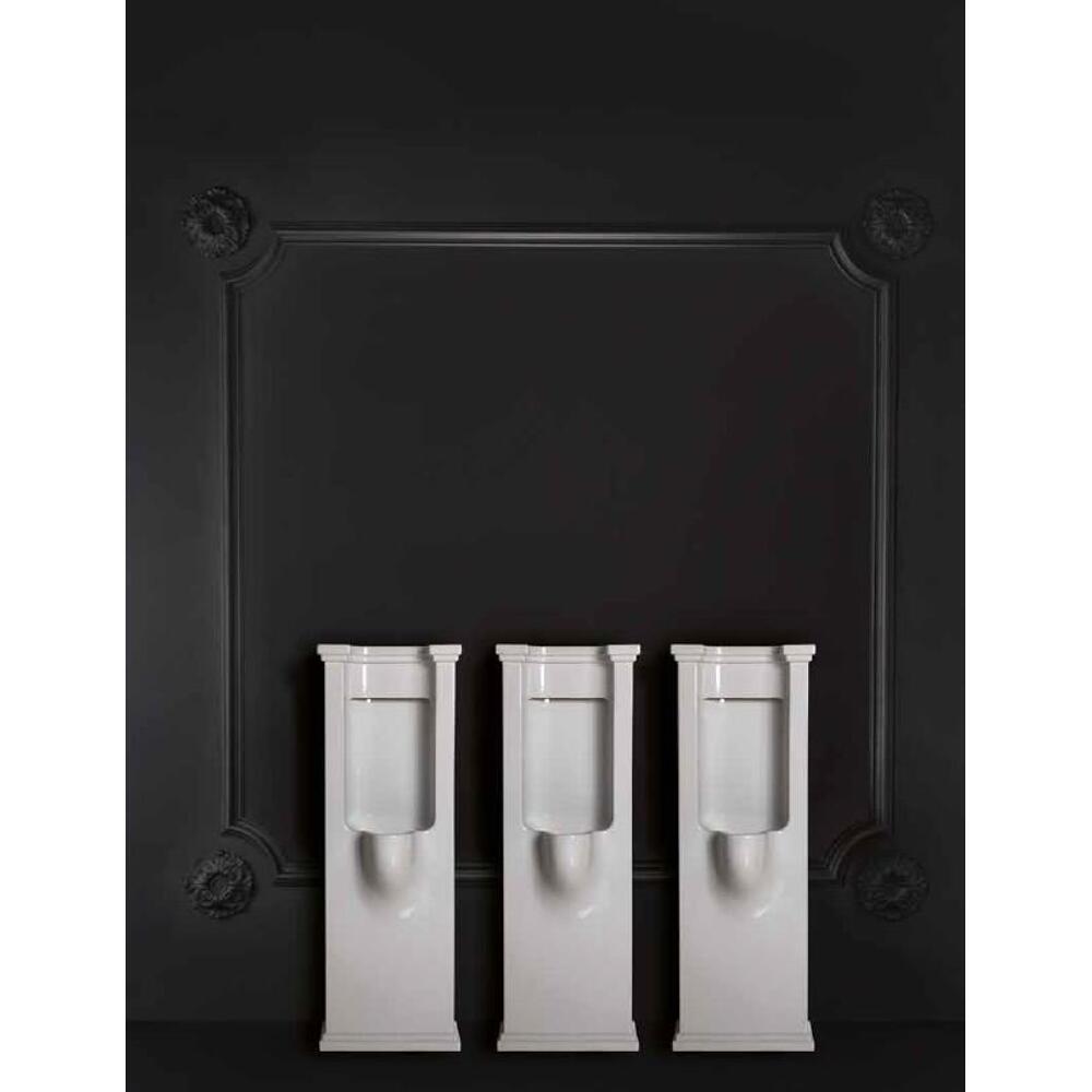 WALDORF Urinal44x124,5 cm, inklusive Siphon und Befestigungsset, weiß