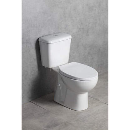 MANUEL Kombi-WC, Abgang senkrecht, weiß