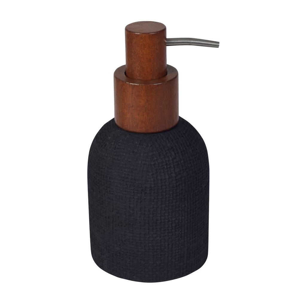 CRAFT Seifenspender, acacia/Schwarz