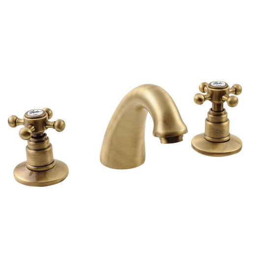 ANTEA 3-Loch - Waschtischarmatur mit Ablaufgarnitur, bronze