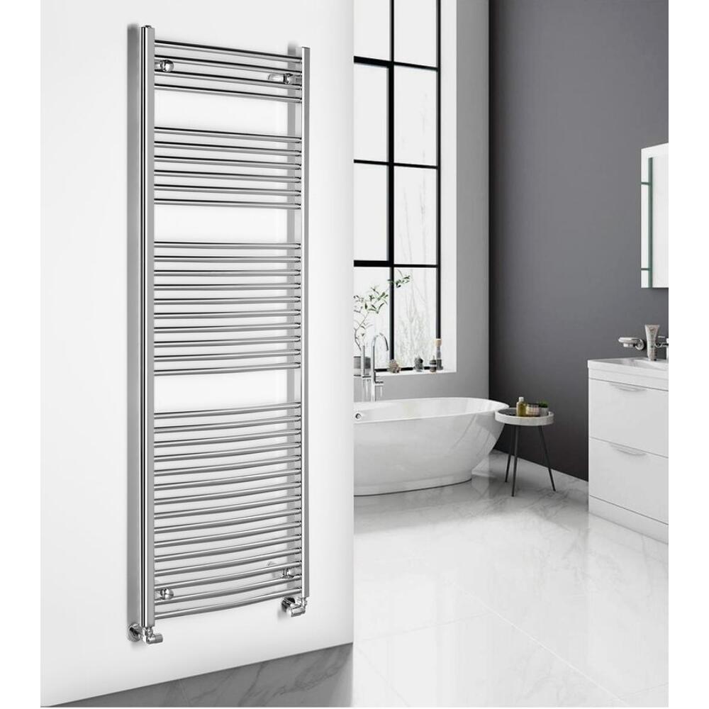 ALYA Badheizkörper gebogen 600x1703mm, 700W,Chrom