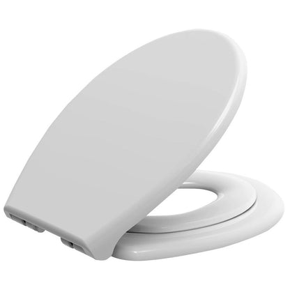 WC-Sitz mit integriertem Kinder-WC-Sitz, Soft Close, Easy Take, Weiß